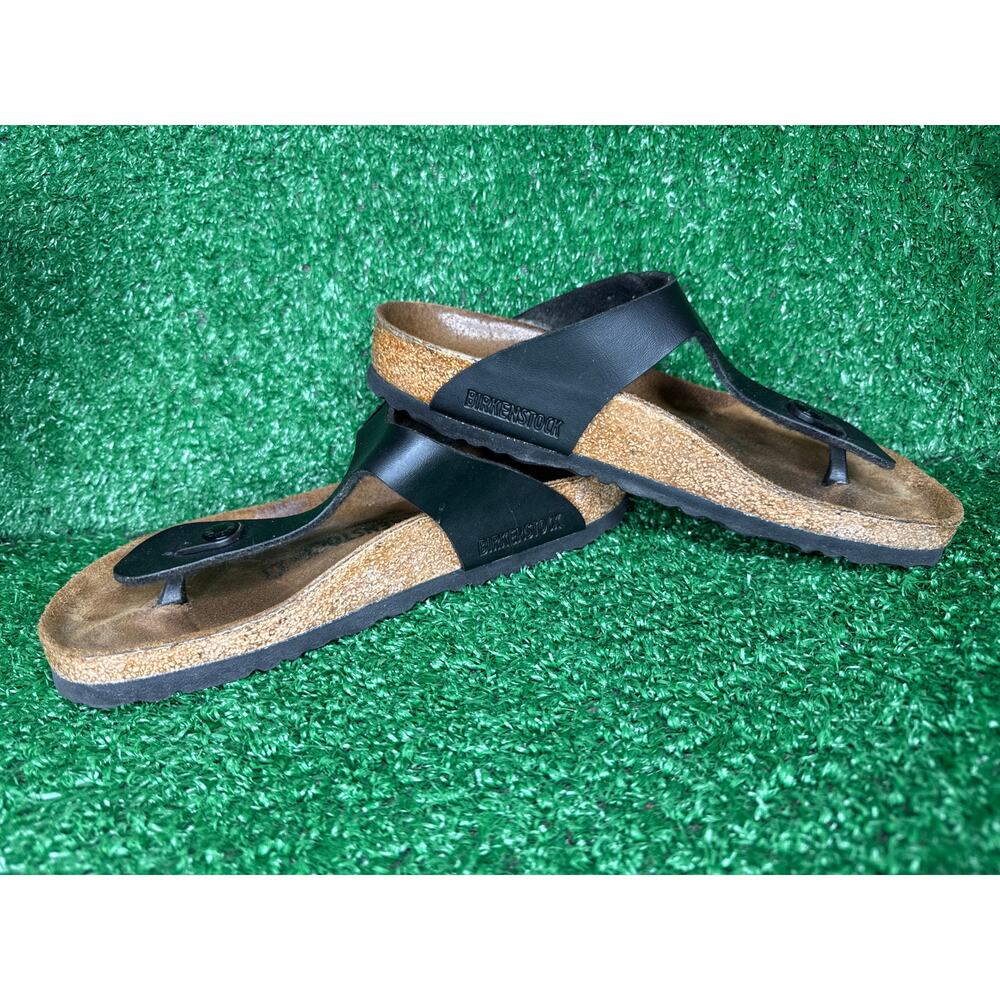Birkenstock Gizeh Birko Flor Sandals US Men 4 Women 6 EUR 37 Hippie Casual Beach - Picture 3 of 8